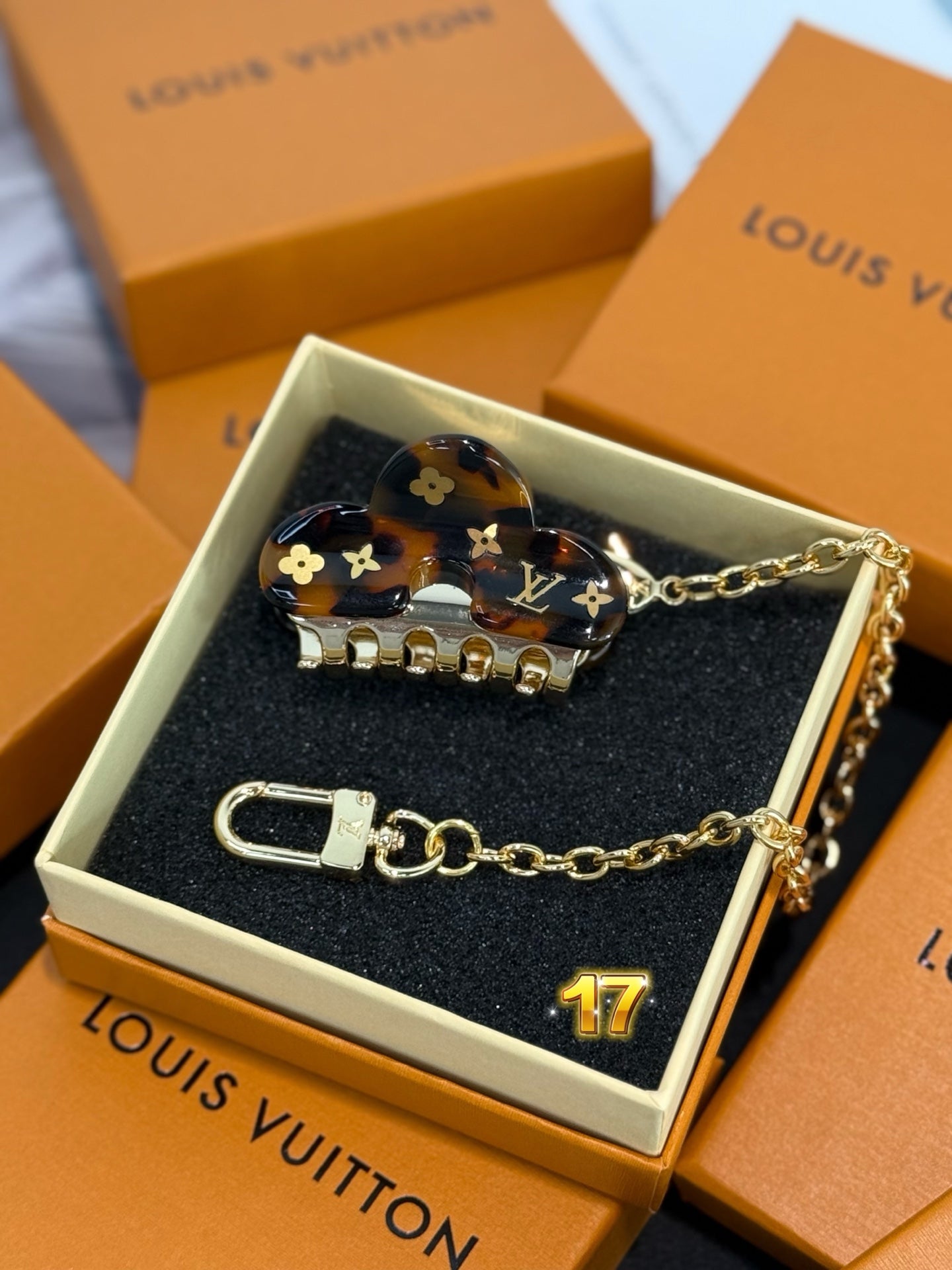 Hair Clip Bag Charm