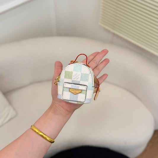 Micro Backpack Bag Charm