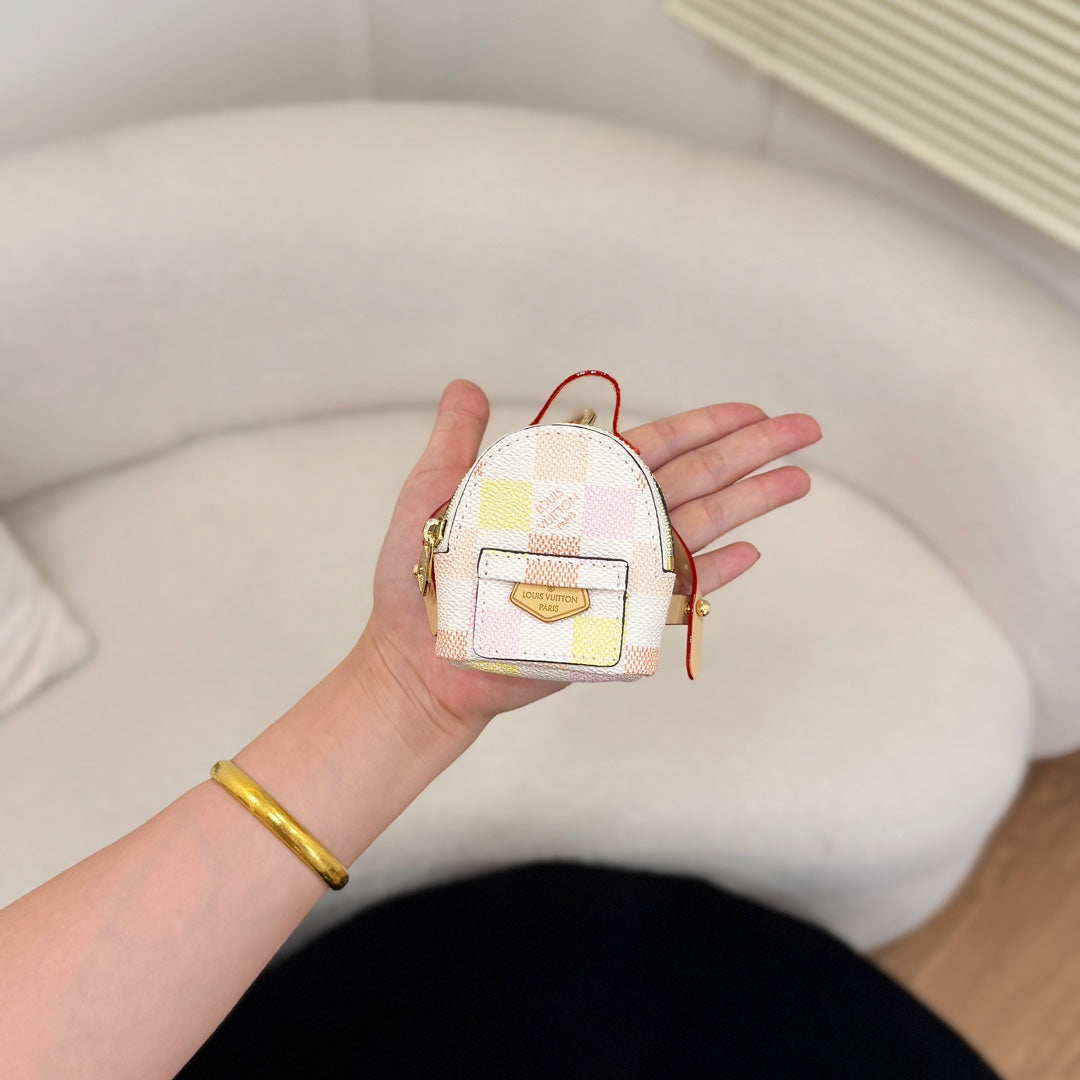Micro Backpack Bag Charm