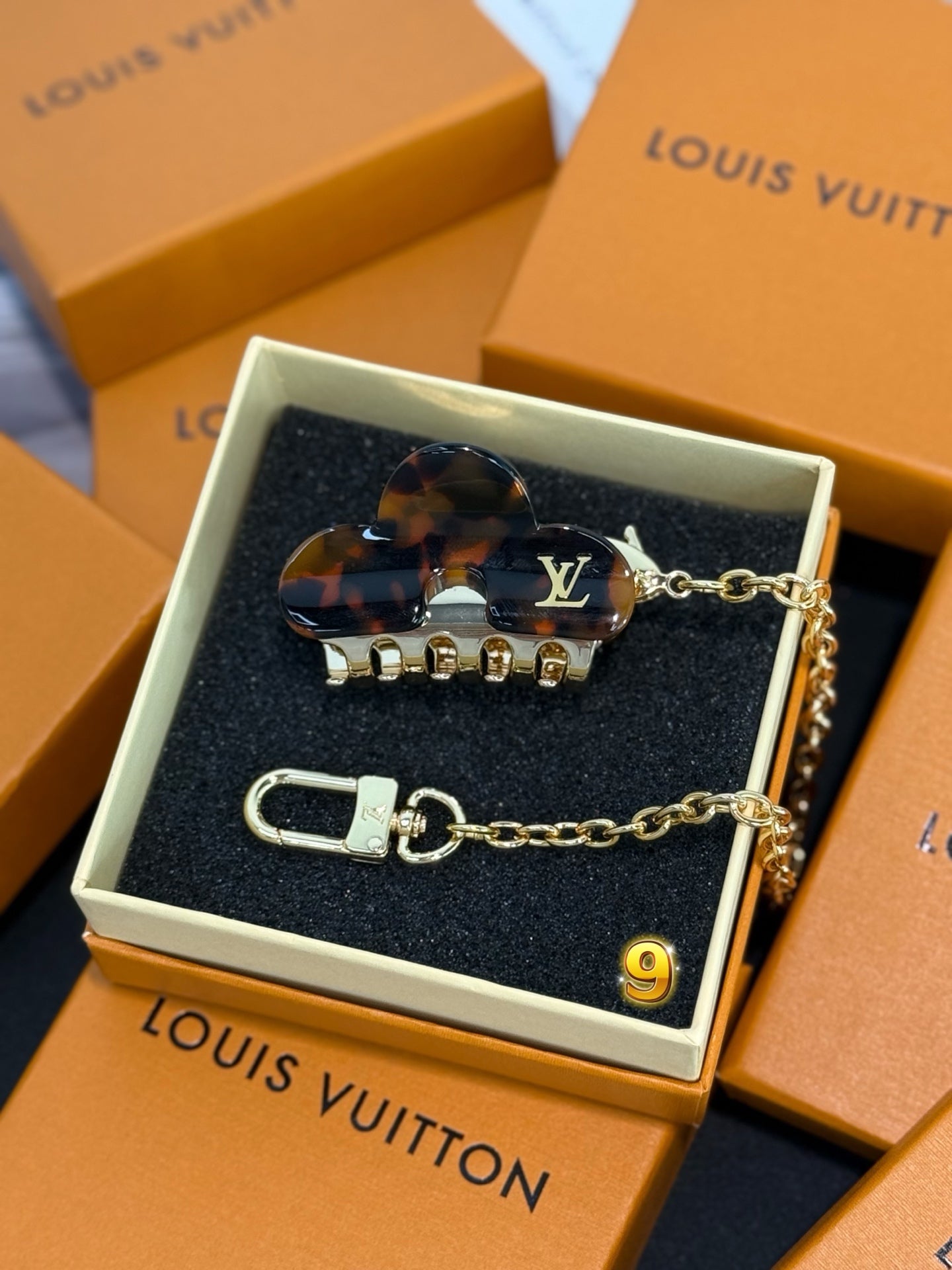 Hair Clip Bag Charm