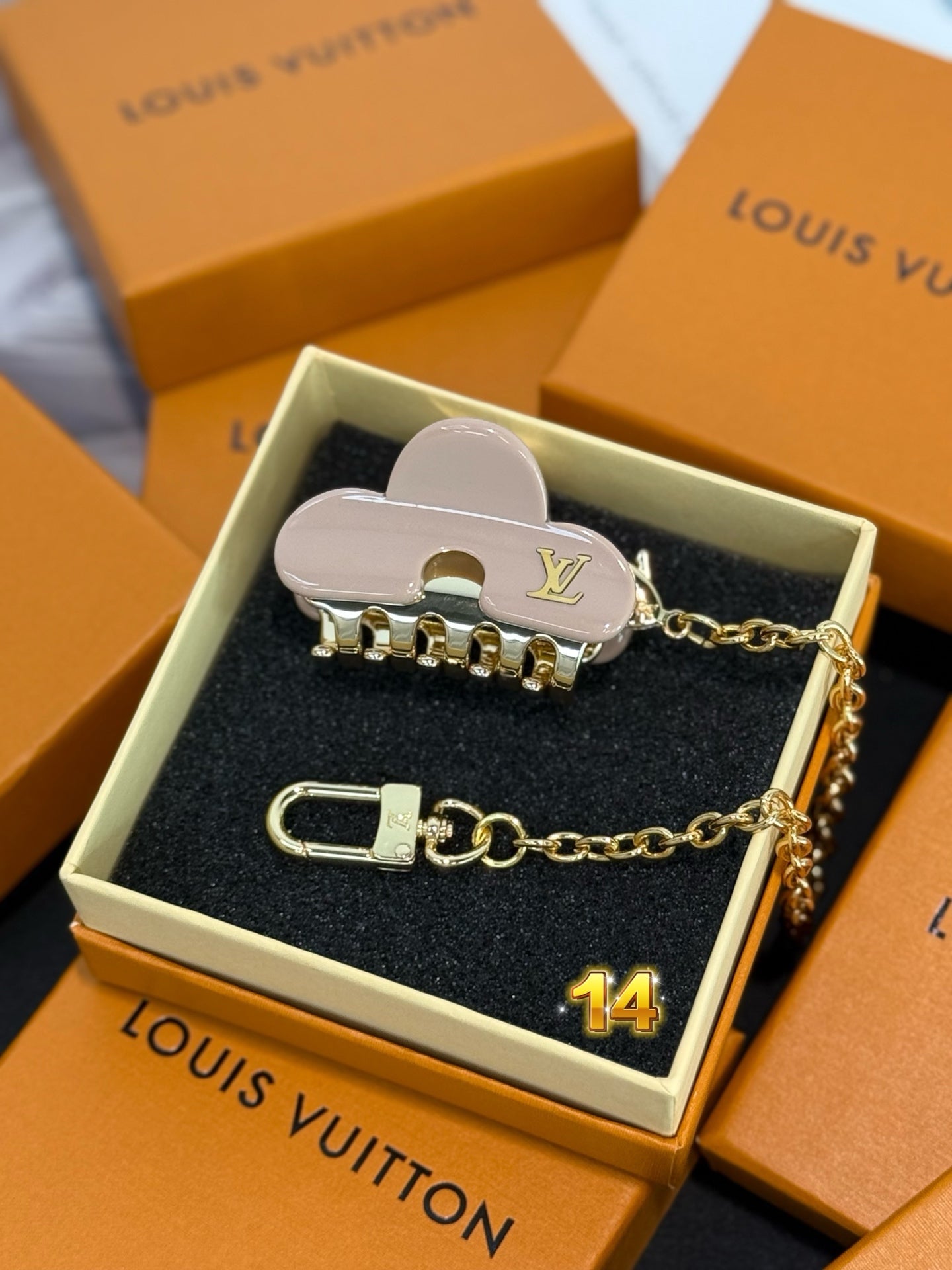 Hair Clip Bag Charm