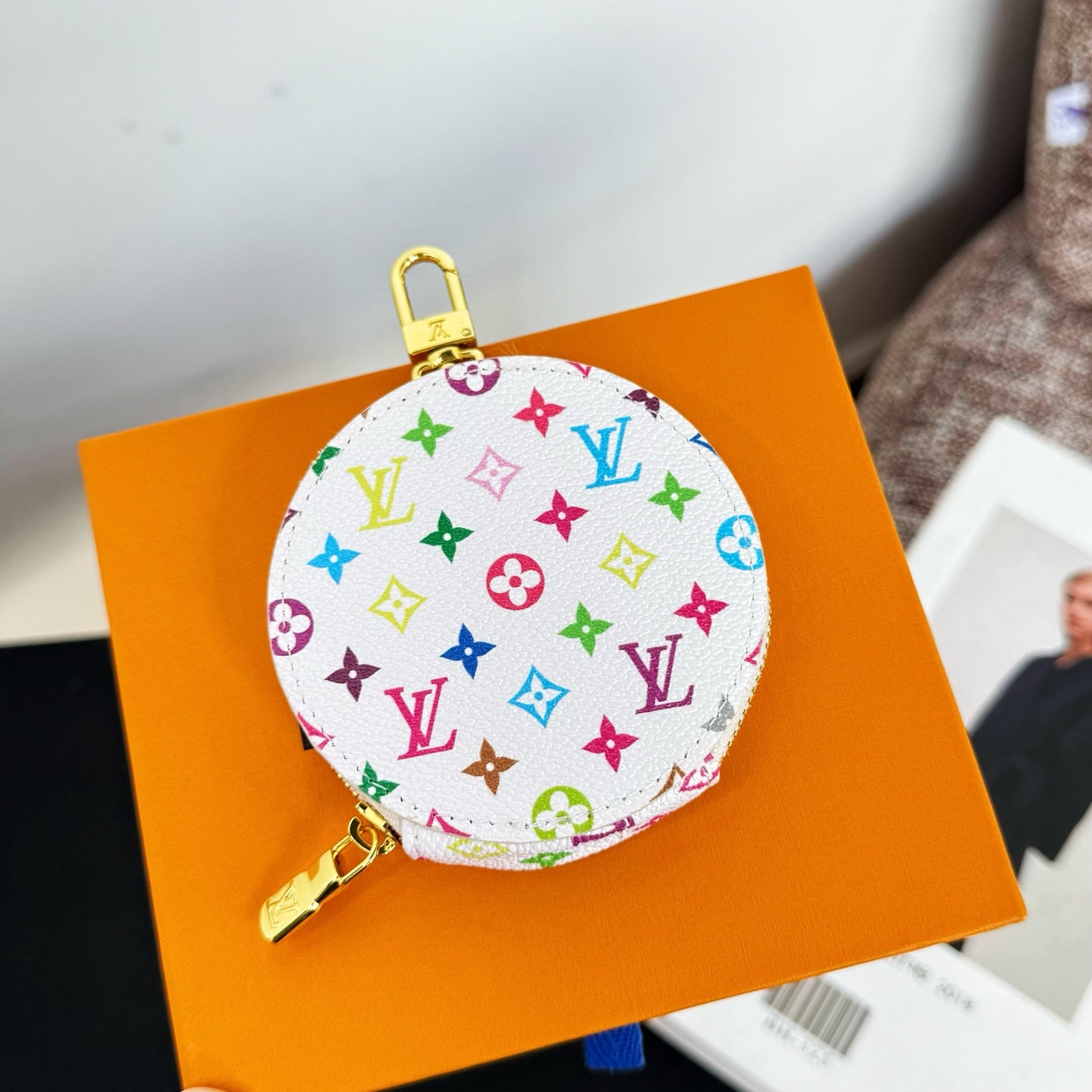 Round Coin Purse Vivienne Christmas Animation