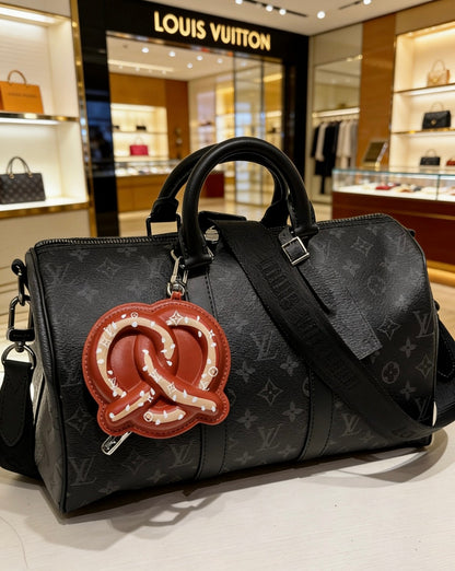 Bretzel Bag Charm