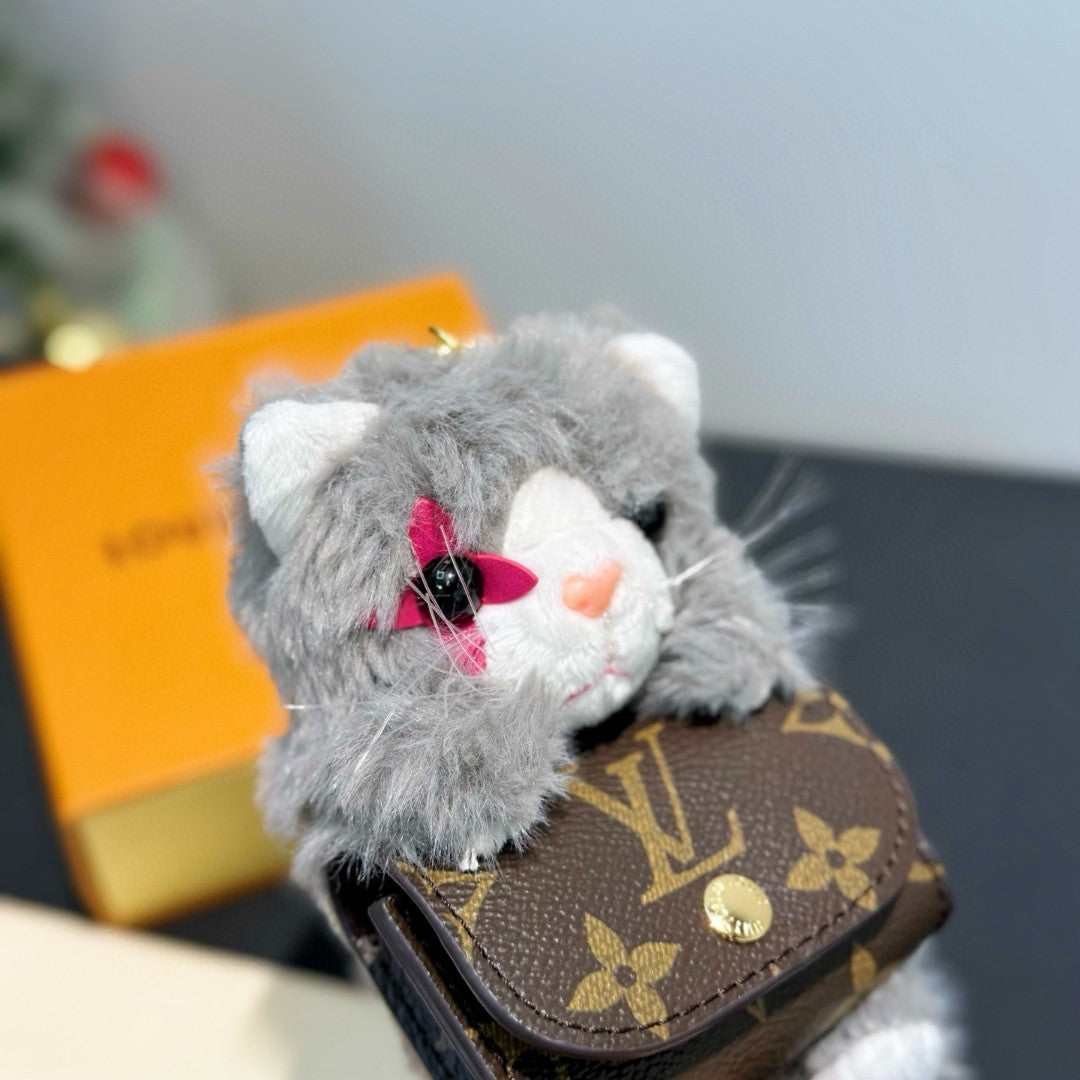 Cute Kitten Bag Charm
