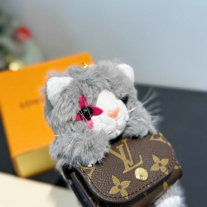 Cute Kitten Bag Charm