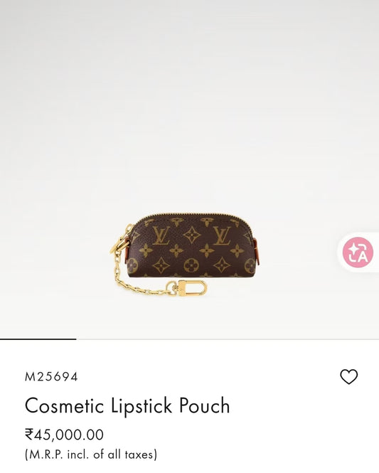 Cosmetic Lipstick Pouch