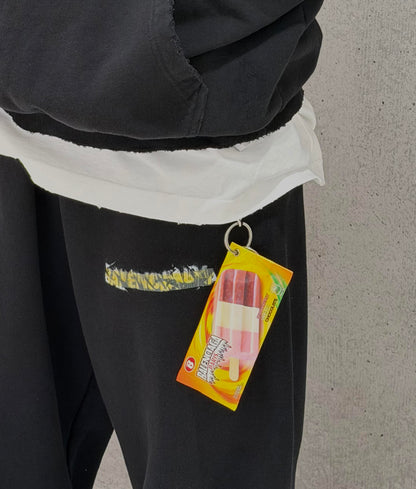 Men's Keychain/charm Snack Pouch in Red