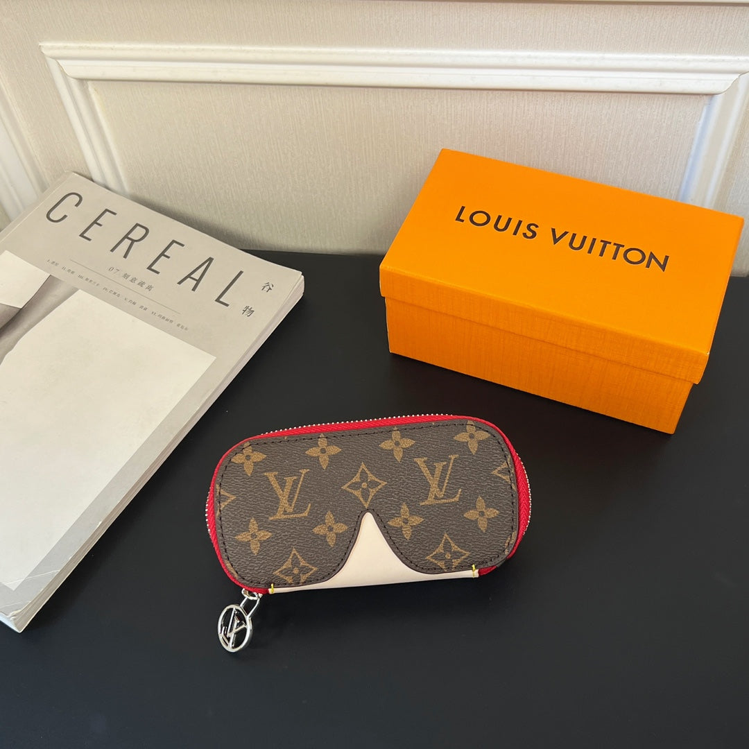 Monogram Pumpkin Sunglasses Pouch