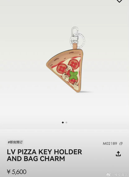 Pizza Bag Charm