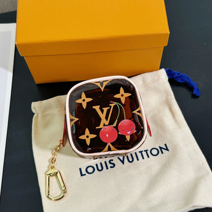 Cube Bag Charm (Cherry Edition)