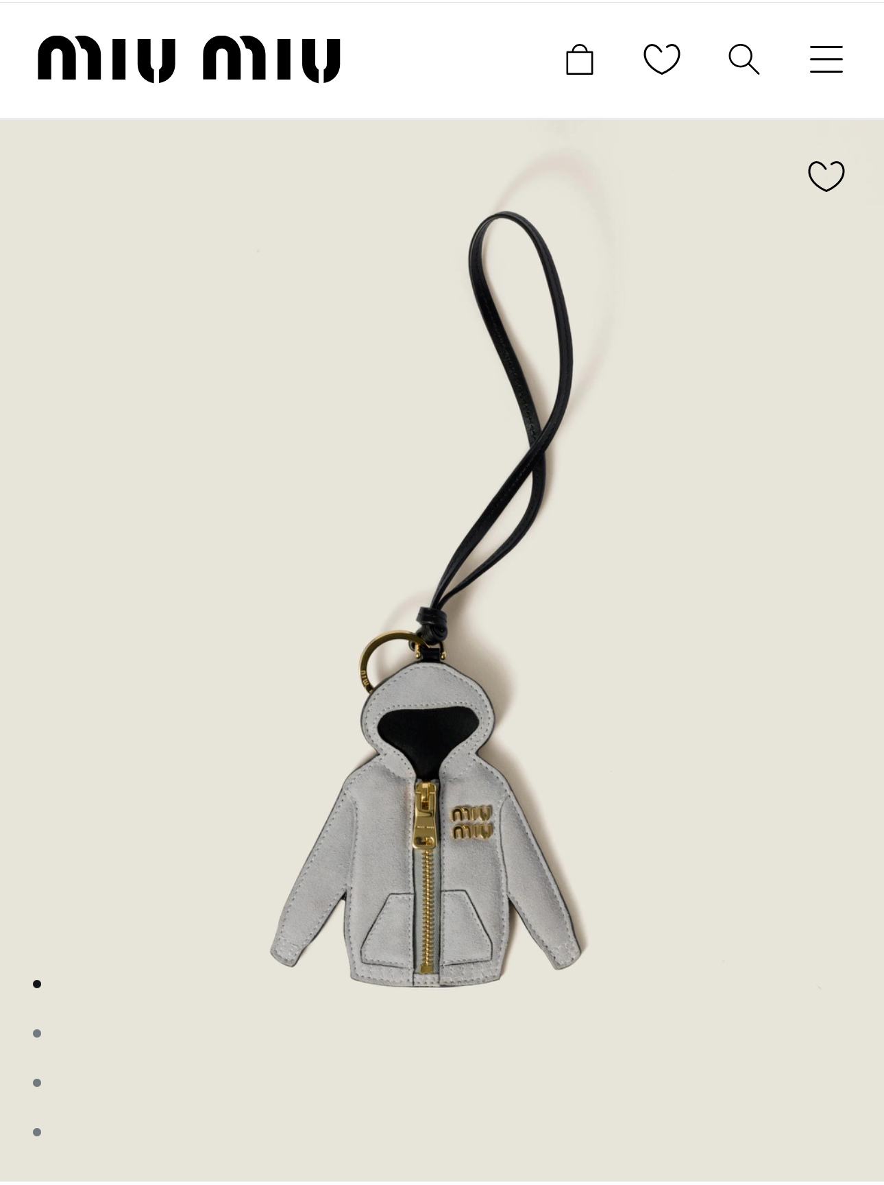 Leather Hoodie Bag Charm Trick