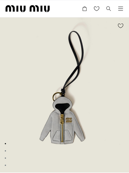Leather Hoodie Bag Charm Trick
