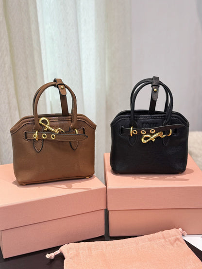 Aventure mini nappa leather bag
