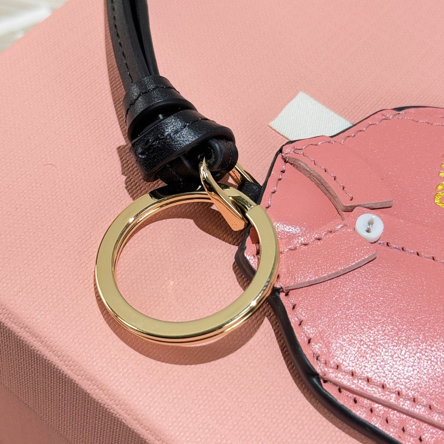 Leather keychain trick