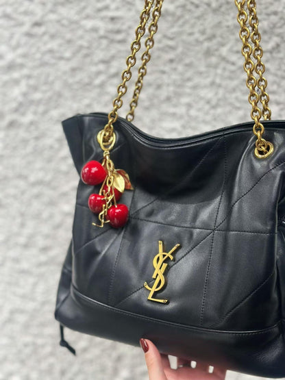 Cherry Charm Keychain