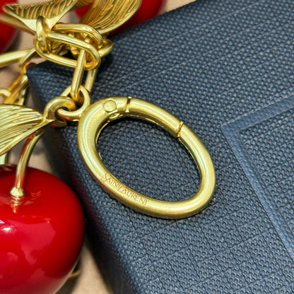 Cherry Charm Keychain