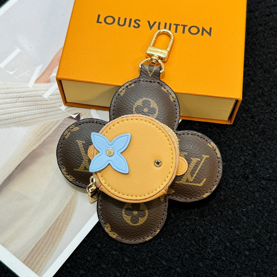 Vivienne Flower Bag Charm Coin Purse