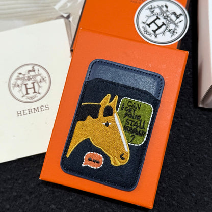 Mobile magnetic card holder