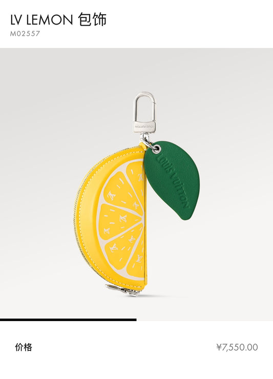 Lemon bagcharm