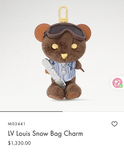 Snow Bag Charm