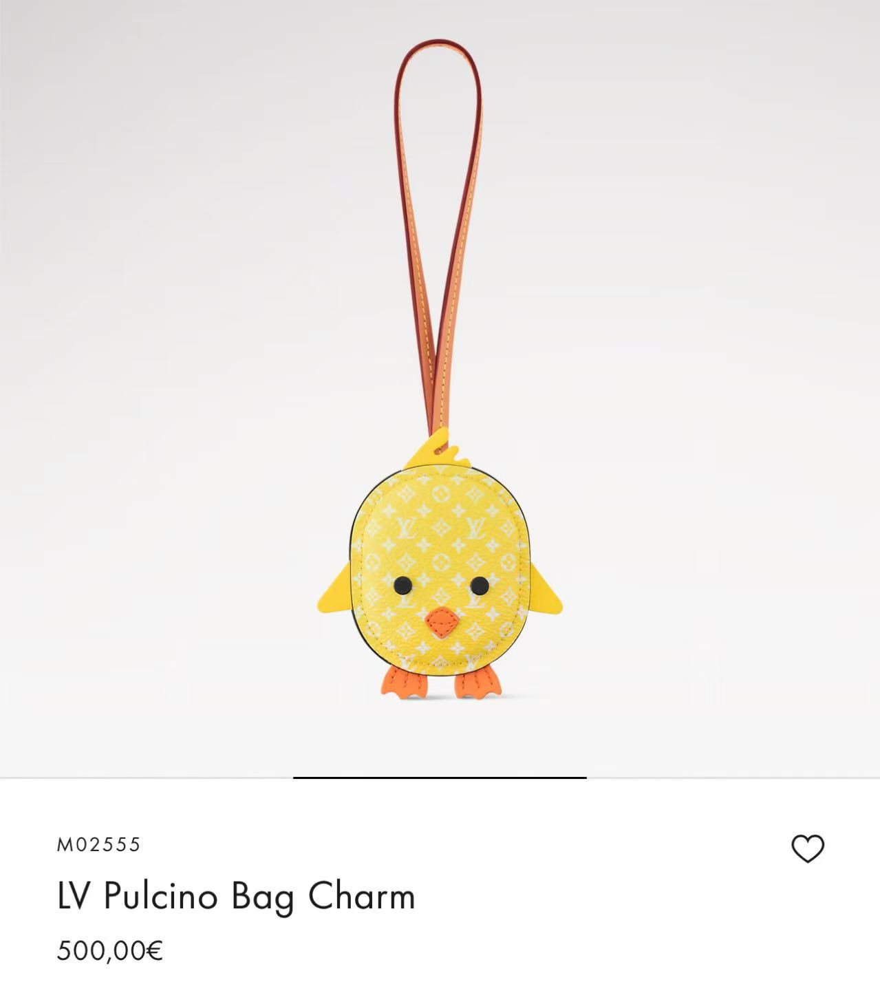 Pulcino Bag Charm