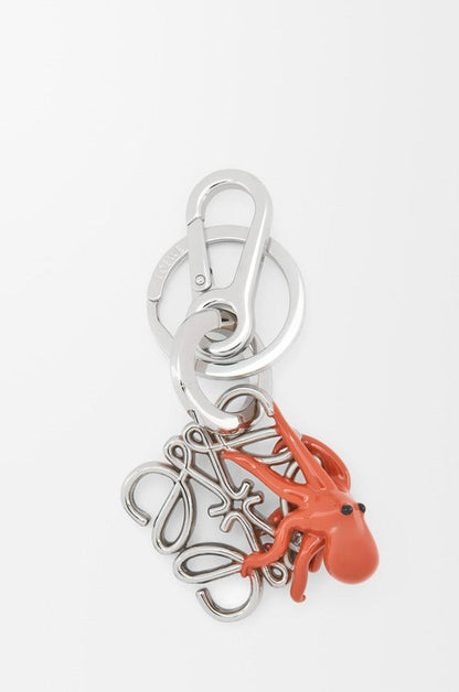 Octopus Charm Keyring