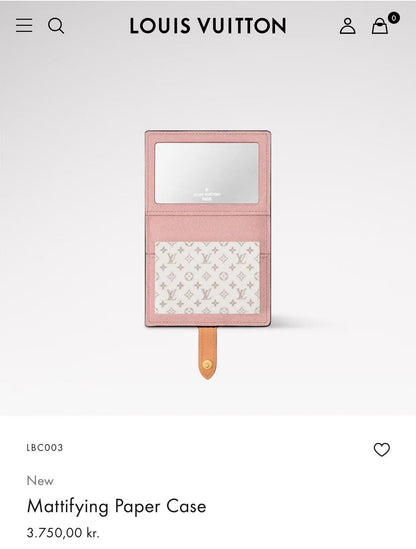 Mattifying Paper Case