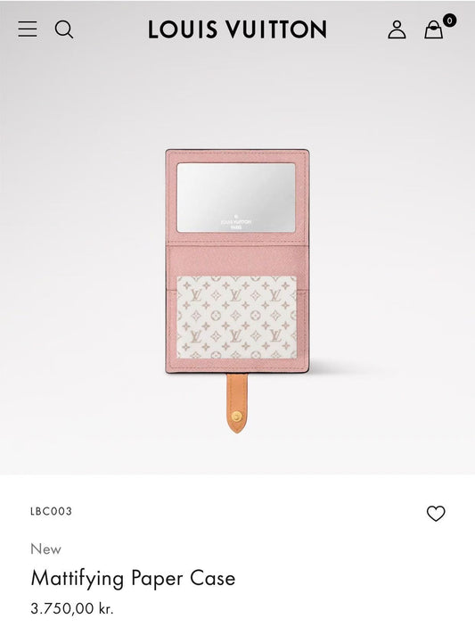 Mattifying Paper Case