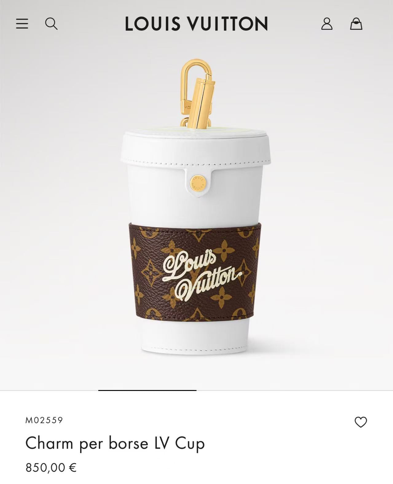 Charm per borse  Cup