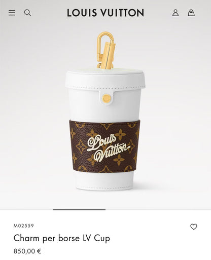 Charm per borse  Cup