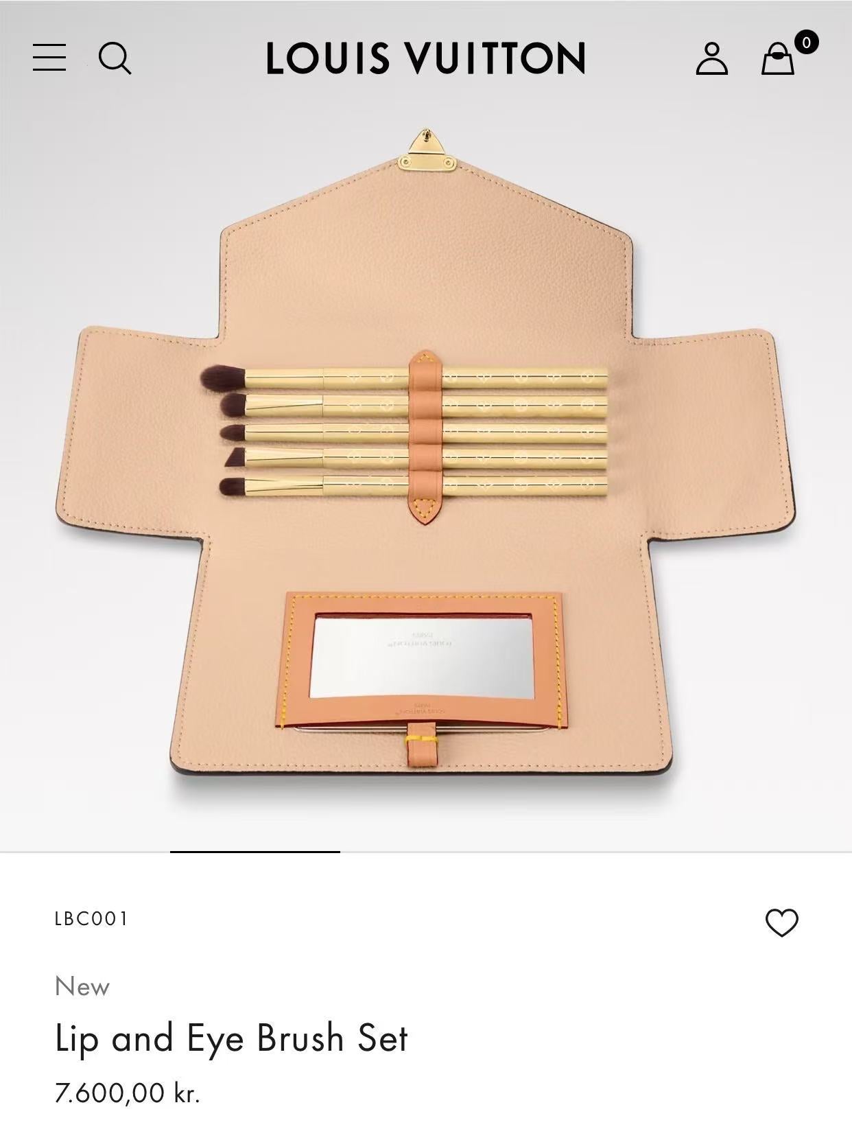 Lip and Eye Brush Set