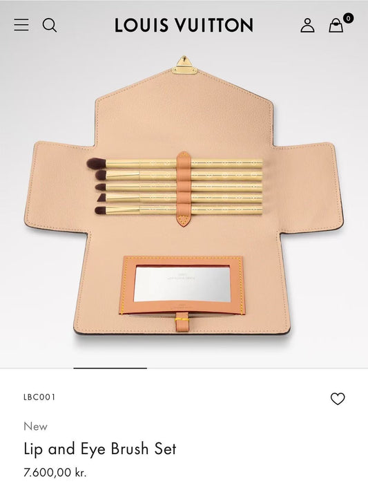 Lip and Eye Brush Set