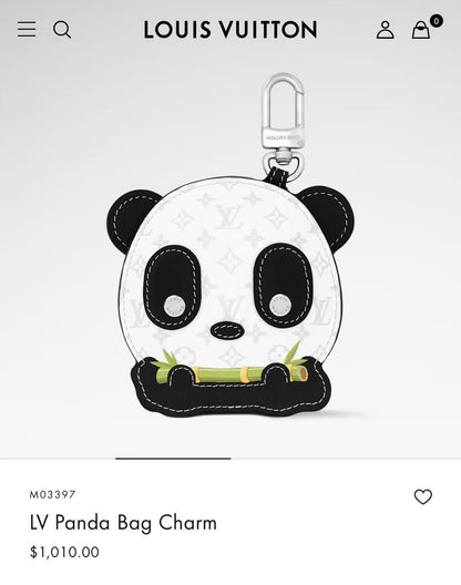 Panda Bag Charm