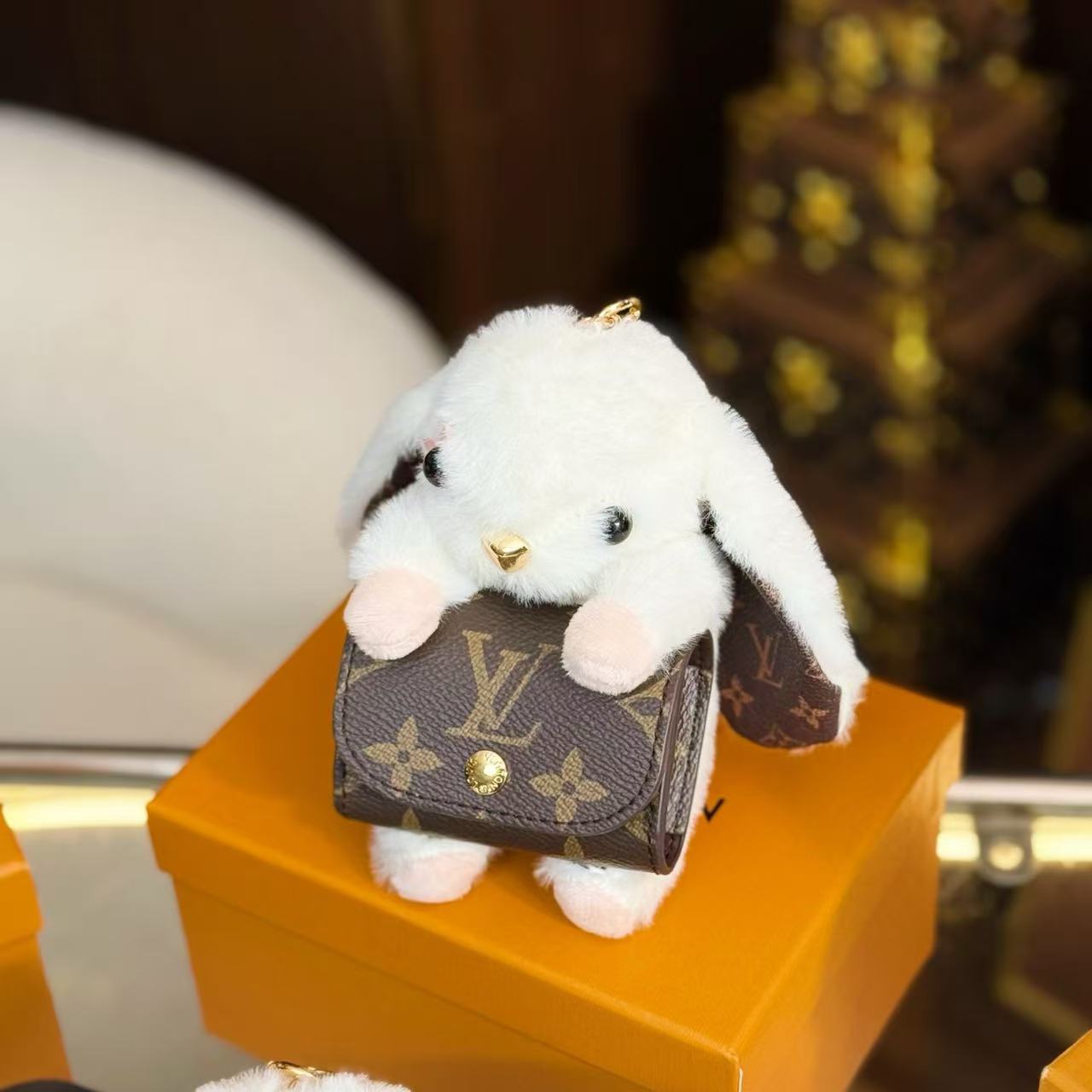 Cute Bunny Bag Charm