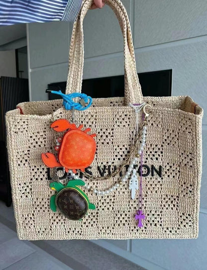 Crab Bag Charm
