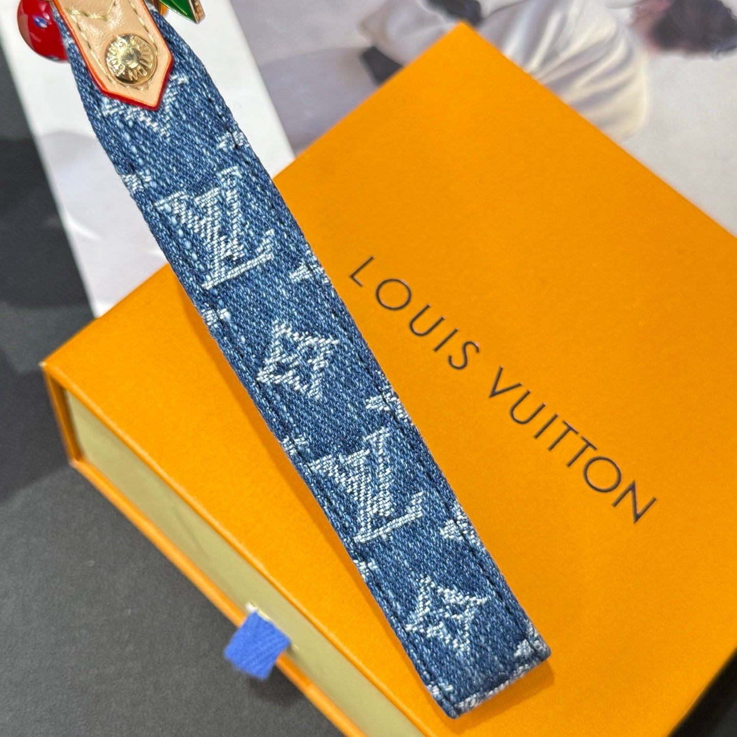 LV x TM Denim Cerise Dragonne