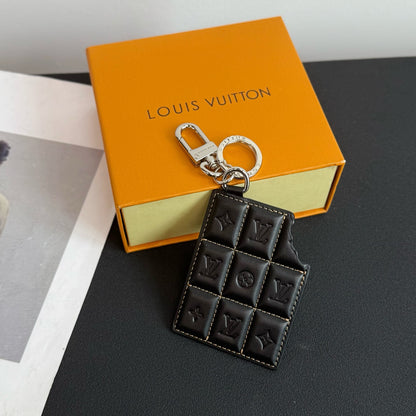 CHOCOLATE BAR FIGURINE Bag Charm and Key Holder