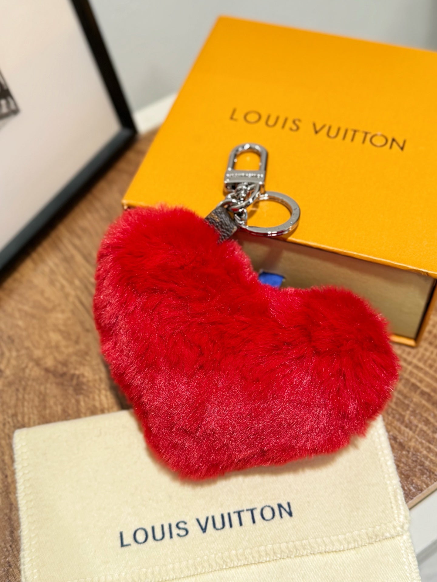 Lucky Heart Bag Charm