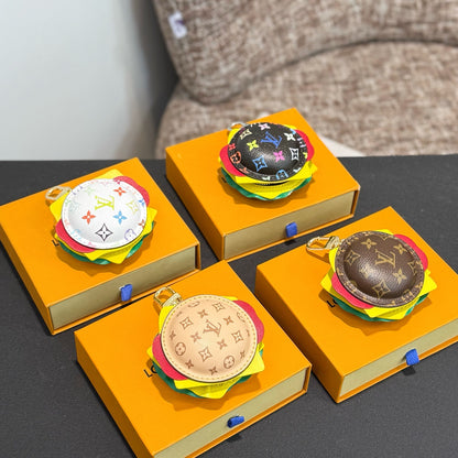 Hamburger Bag Charm