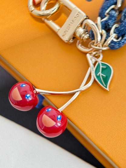 Denim Cerise Phone Holder