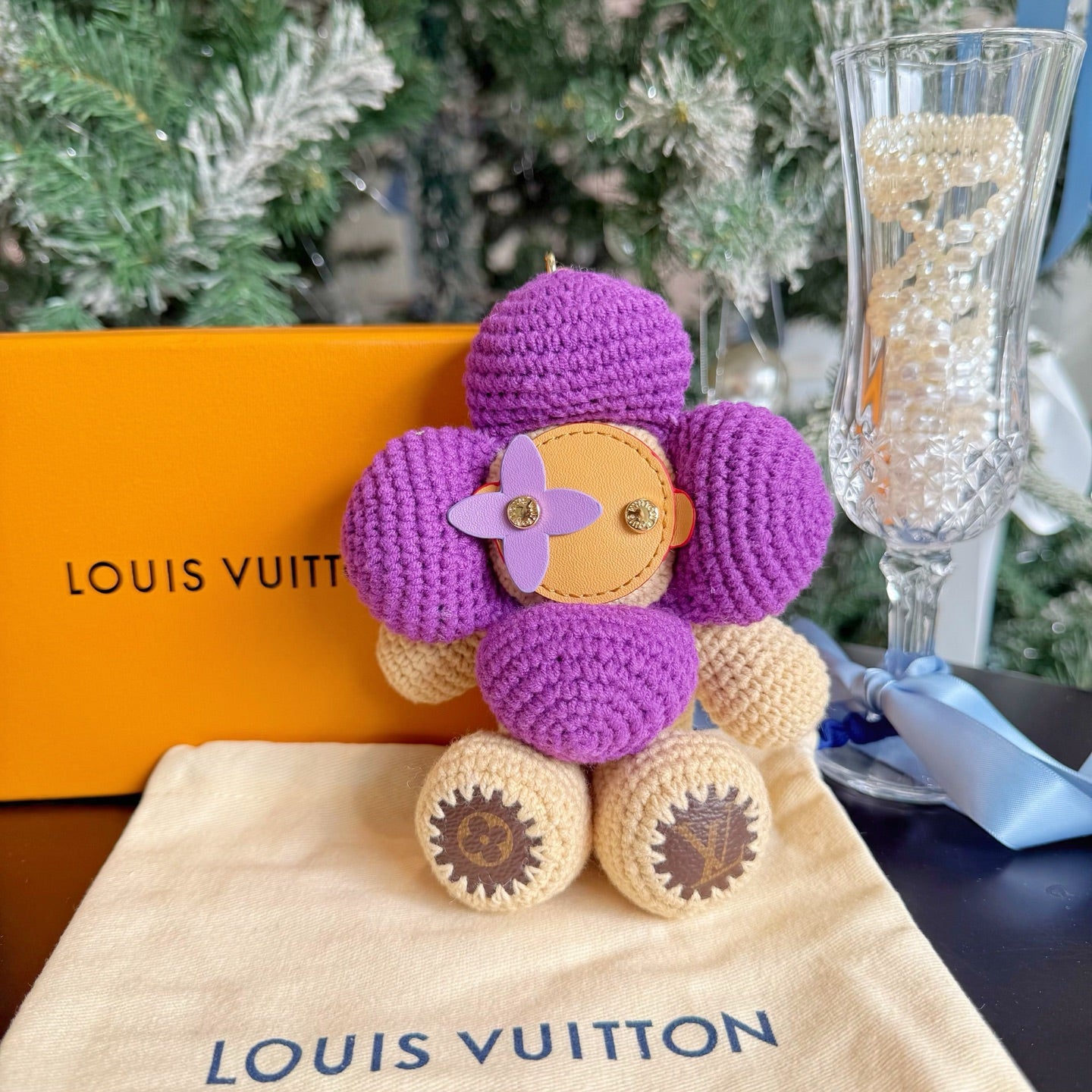 Vivienne Crochet Bag Charm