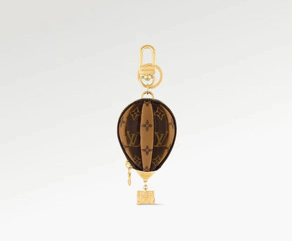 Mini hot air balloon bag charm