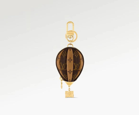 Mini hot air balloon bag charm