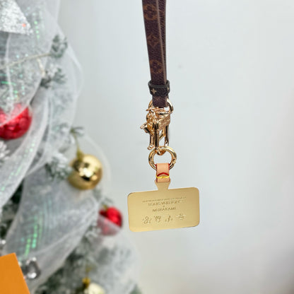 Monogram Phone Strap