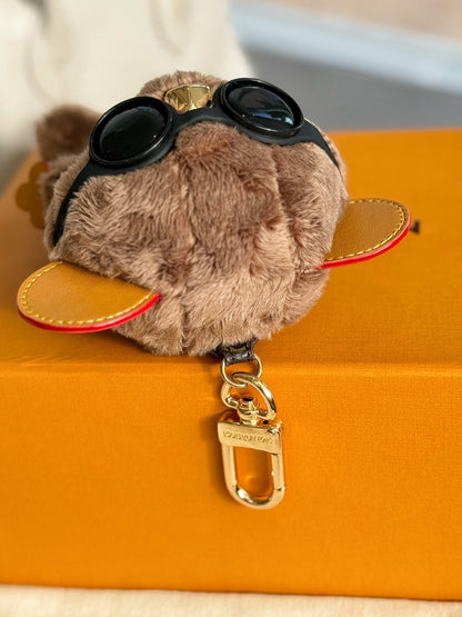 Sunglass Bear Bag Charm