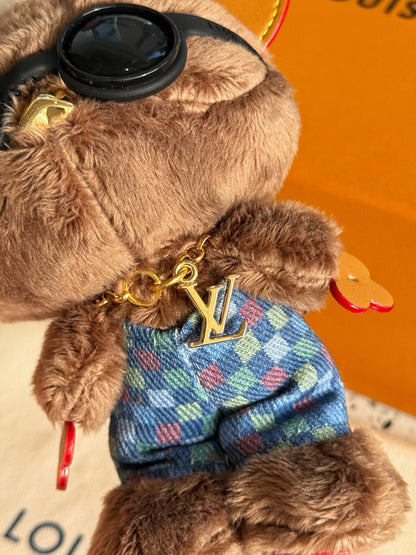 Sunglass Bear Bag Charm