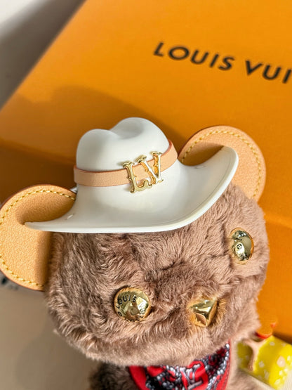 Western Bear Bag Charm