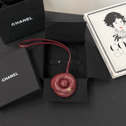 Mini Camellia Bag Charm