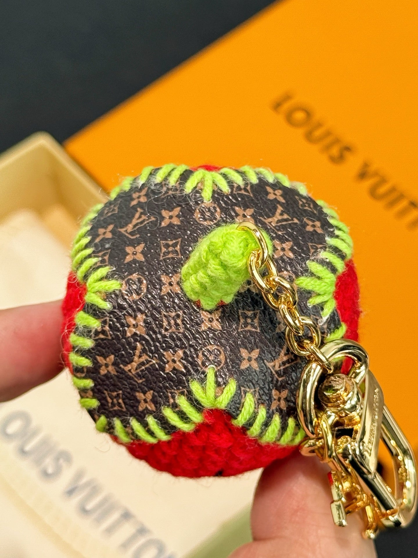 Berrylicious Crochet Bag Charm