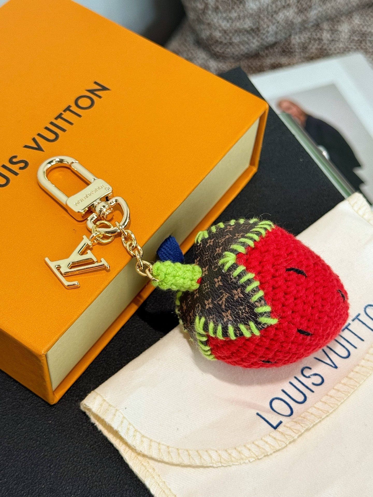 Berrylicious Crochet Bag Charm
